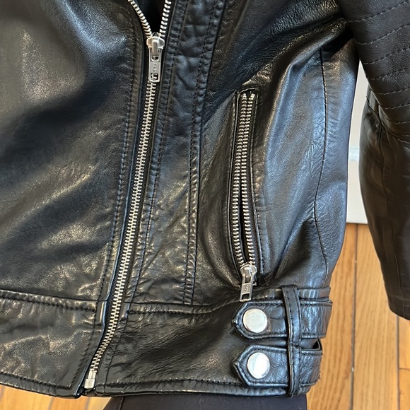 BbB Dakota Real Leather Jacket - Picture 4 of 4